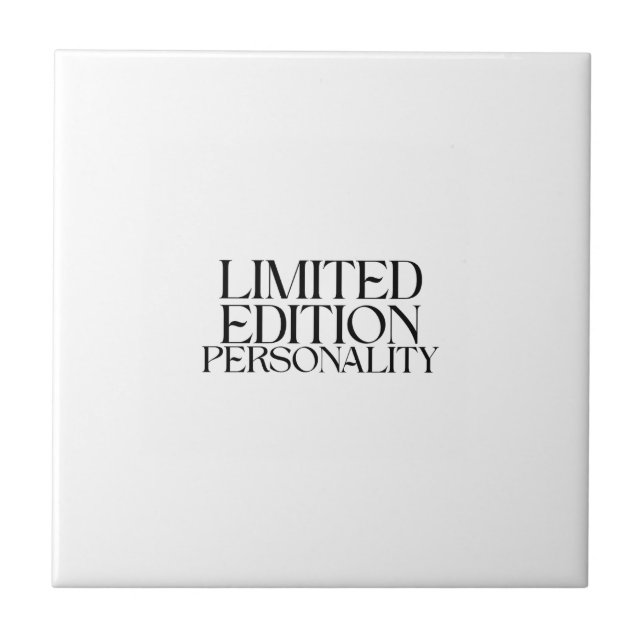 Carreau Édition Limitée Personnalité Céramique Décorative (Devant)