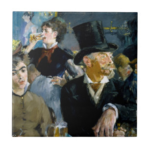Carreau Edouard Manet - Au Café