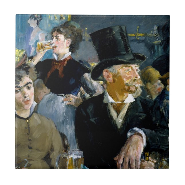 Carreau Edouard Manet - Au Café (Devant)