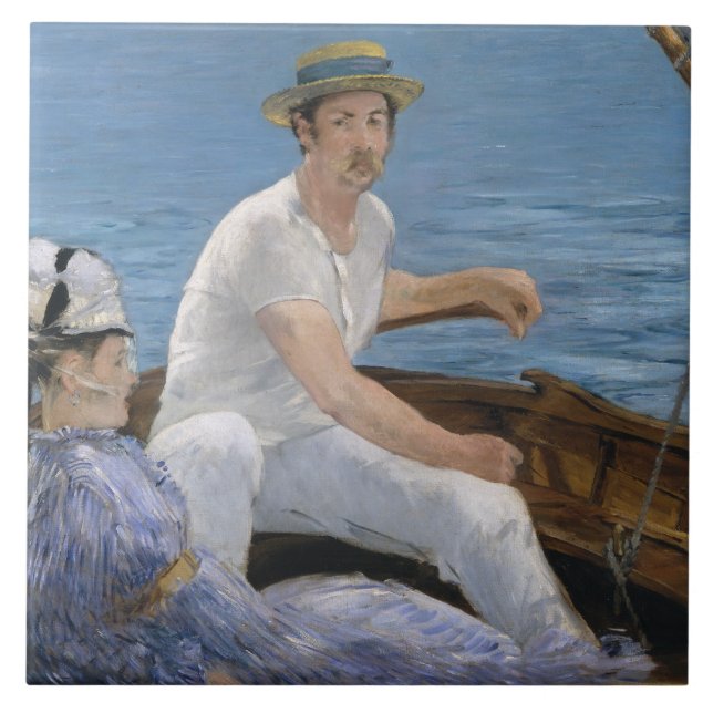 Carreau Edouard Manet - Bateau (Devant)