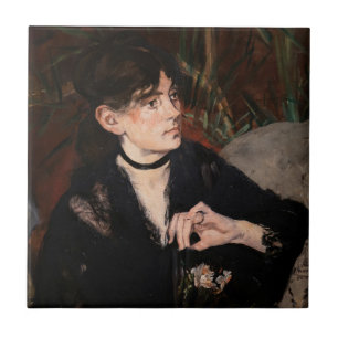 Carreau Edouard Manet - Berthe Morisot avec un éventail 18