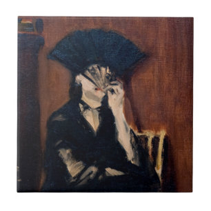 Carreau Edouard Manet - Berthe Morisot avec ventilateur