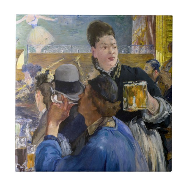 Carreau Edouard Manet - Coin de cafe-concert (Devant)