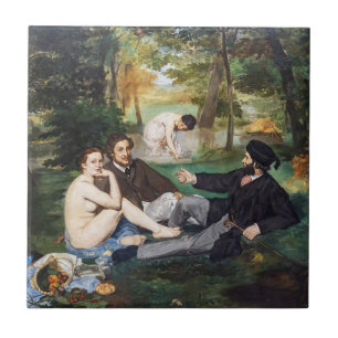 Carreau Edouard Manet - Déjeuner sur l'herbe