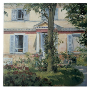 Carreau Edouard Manet - La Maison de Rueil