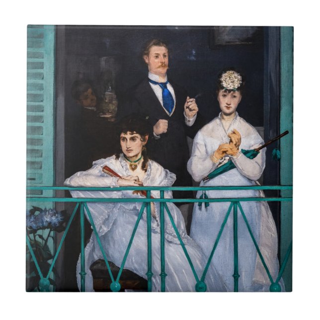 Carreau Edouard Manet - Le Balcon / Le Balcon (Devant)