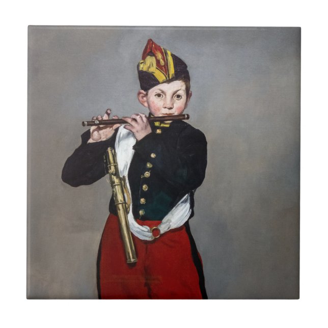 Carreau Edouard Manet - Le Fifer / Jeune Flutiste (Devant)