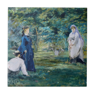 Carreau Edouard Manet - Un jeu de Croquet