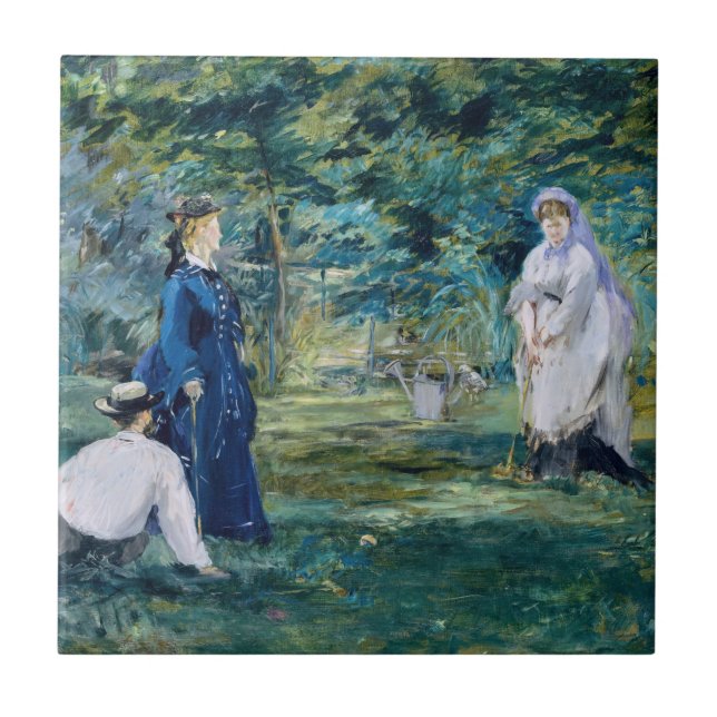 Carreau Edouard Manet - Une partie de croquet (Devant)