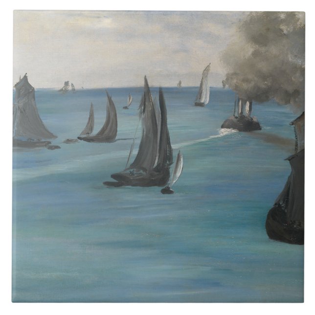 Carreau Edouard Manet - Vue Mer, Temps Calme (Devant)