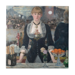 Carreau Edouard Manet's A Bar