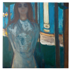 Carreau Edvard Munch - La Voix, La Nuit D'Été