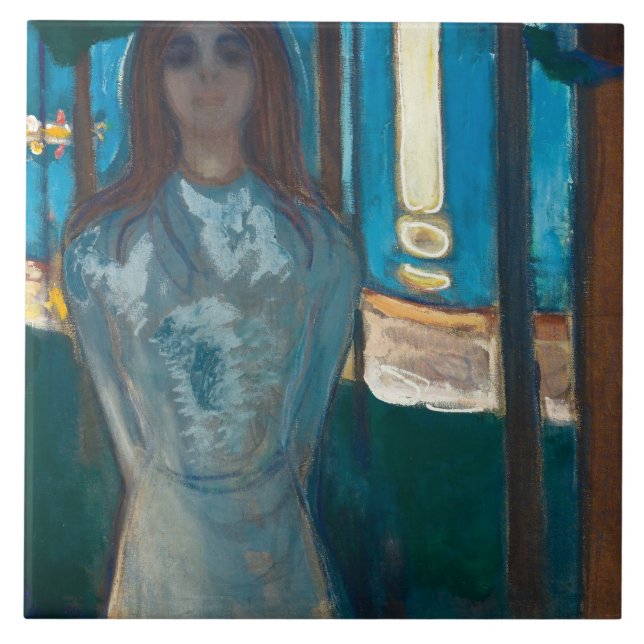 Carreau Edvard Munch - La Voix, La Nuit D'Été (Devant)