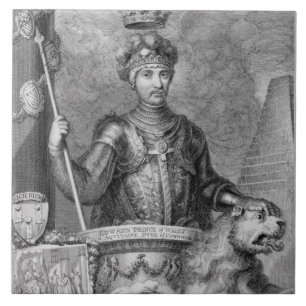 Carreau Edward Le Prince Noir (1330-1376) après le mois
