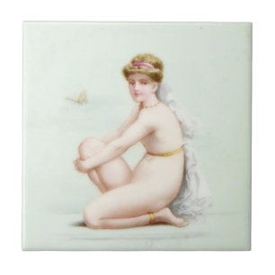 Carreau Edwardian Era Angelic Lady