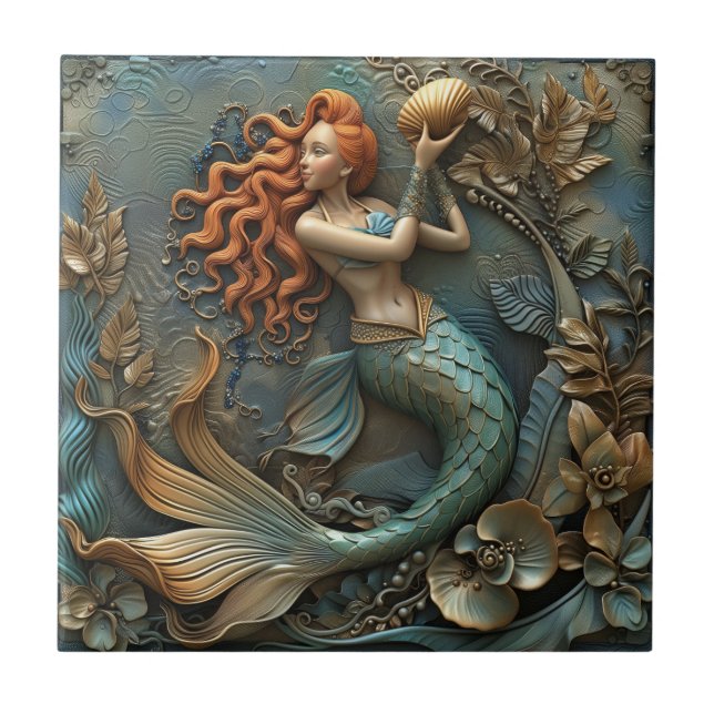 Carreau Effet 3D Mermaid (Devant)