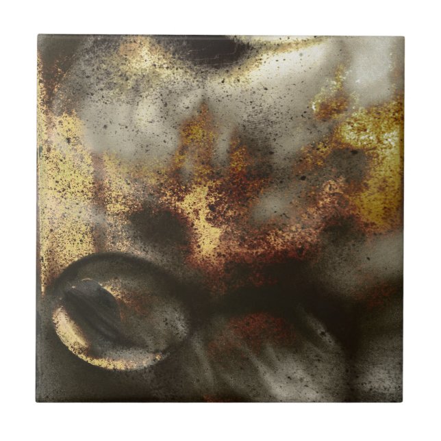 Carreau Effet de poussière Gold et Silver Star (Devant)