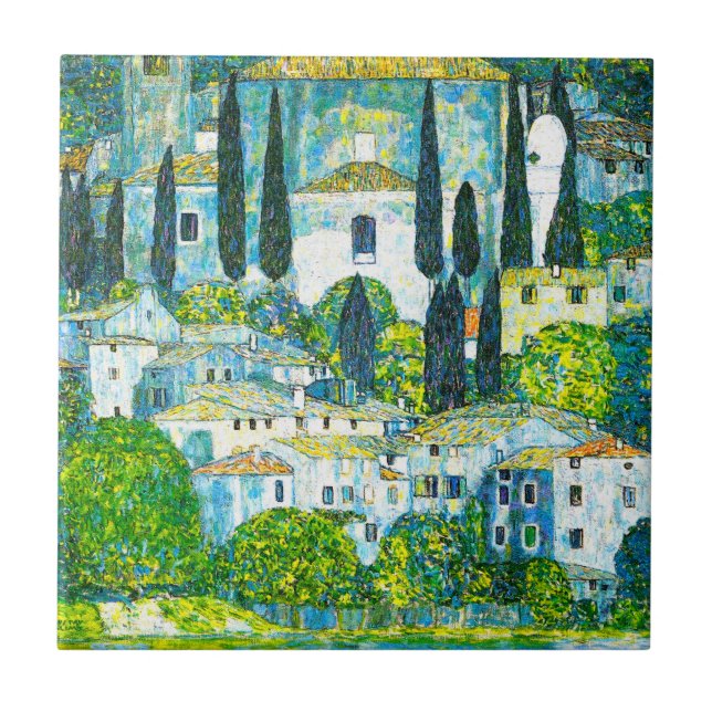 Carreau Église à Cassone Gustav Klimt (Devant)