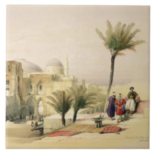 Carreau Église de la tombe sainte, Jérusalem, plat 11