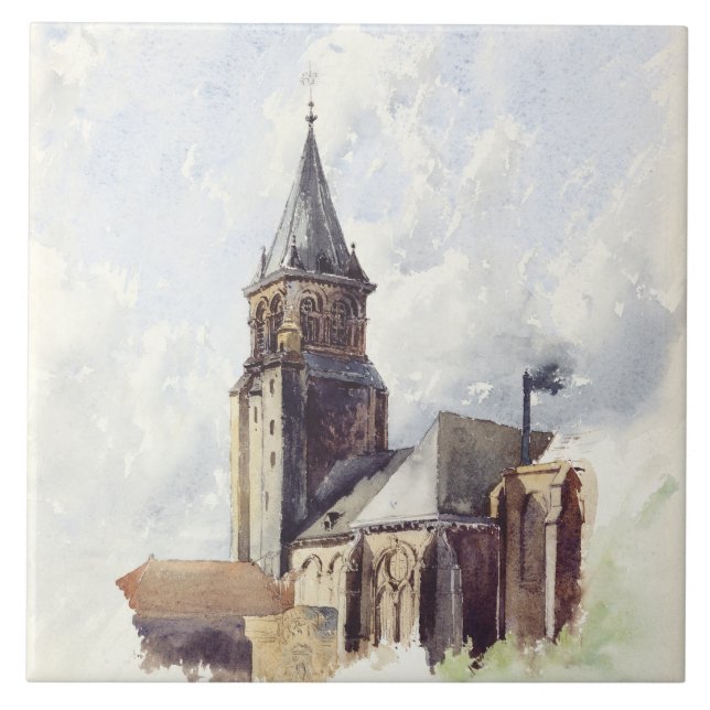 Carreau Église Saint-Germain-des-Prés Paris (Devant)