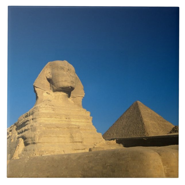 Carreau Égypte, Gizeh, Le Sphinx, Ancien Empire, Unesco (Devant)