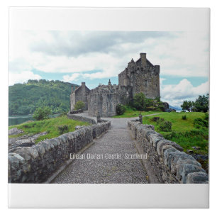 Carreau Eilean Donan Castle, Ecosse,