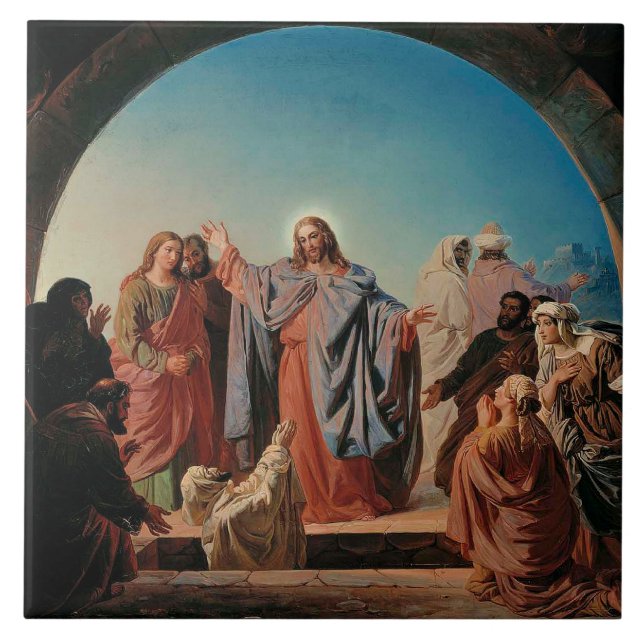Carreau Ekman - Jésus Wakes Lazarus (Devant)