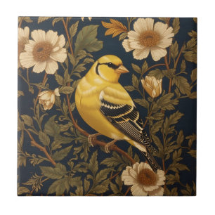 Carreau Élégant Goldfinch américain