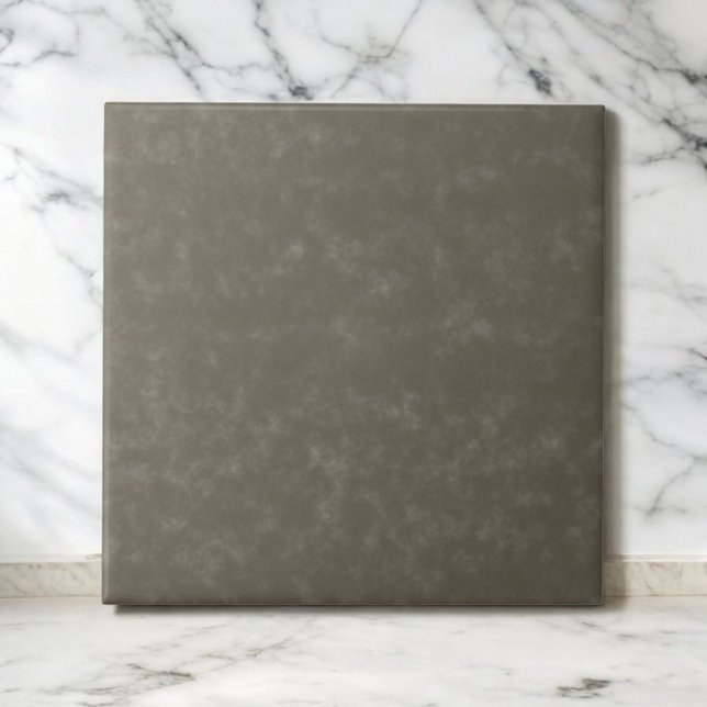 Carreau Elégant marbre gris foncé orange d'aquarelle (Créateur téléchargé)