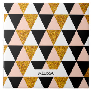 Carreau Élégant Motif géométrique