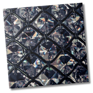 Carreau Élégant Motif géométrique Glam