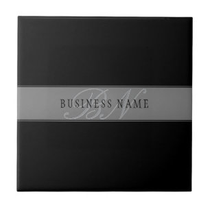 Carreau Élégant nom d'entreprise/autre texte de script mod