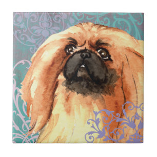 Carreau Elégant Pekingese
