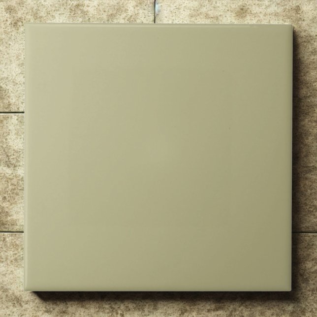 Carreau Élégante Accent Vert Sage (Créateur téléchargé)
