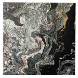 Carreau Élégante dentelle folle Agate 1