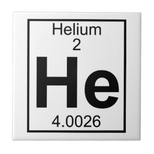 Carreau Élément 002 - He - Hélium (Complet)