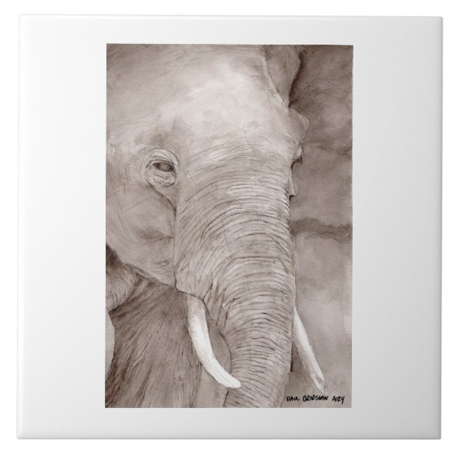 carreau éléphant (Devant)