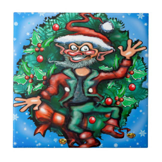 Carreau Elf Wreath