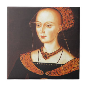 Carreau Elizabeth Woodville "la reine blanche "