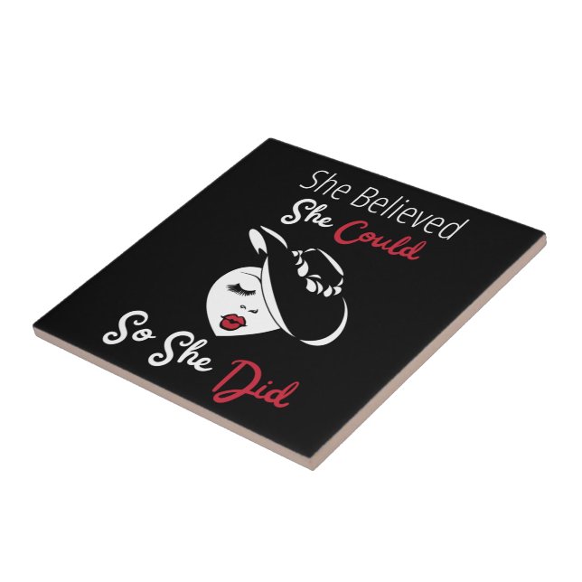 Carreau Elle Croyait Qu'Elle Pouvait Faire Du Carrelage En (Côté)