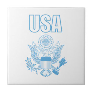 Carreau emblème national des États-Unis