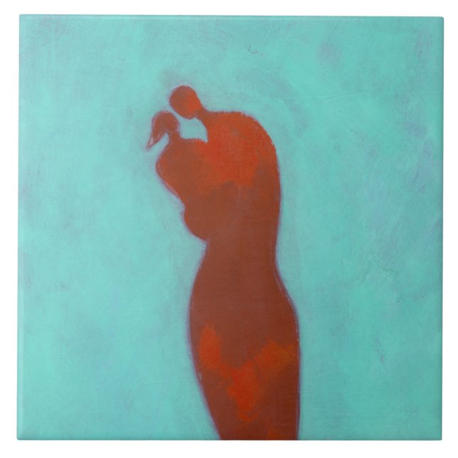 Carreau Embrassement de couples (Devant)