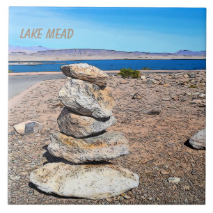 Carreau Empilage de roche