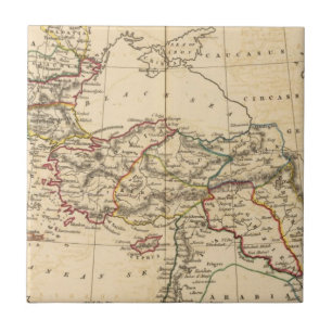 Carreau Empire de tabouret