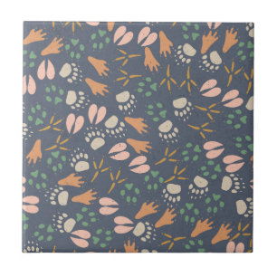 Carreau Empreintes Amoureux des Animaux Vibrations de Sour