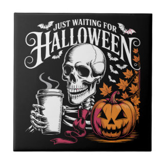 Carreau En attendant Halloween