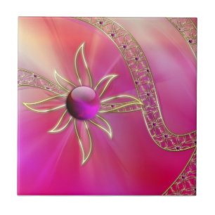 Carreau En Carrelage Décoratif De Splendeur Rayonnante