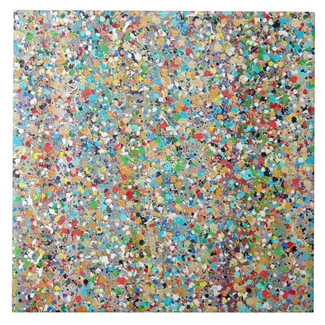 Carreau en céramique 6 x 6 de Confetti (Devant)