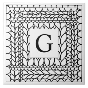 Carreau en céramique BLANC EN MAILLE ENDROIT-ENVER