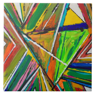 Carreau en céramique brisé 6 x 6